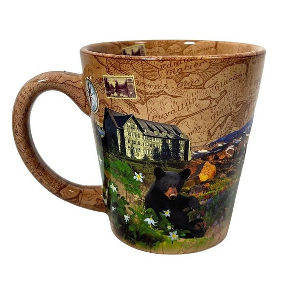 Mount‎ Rainier National Park Ceramic Mug WA Tourist Souvenir All Over Print - Picture 3 of 8